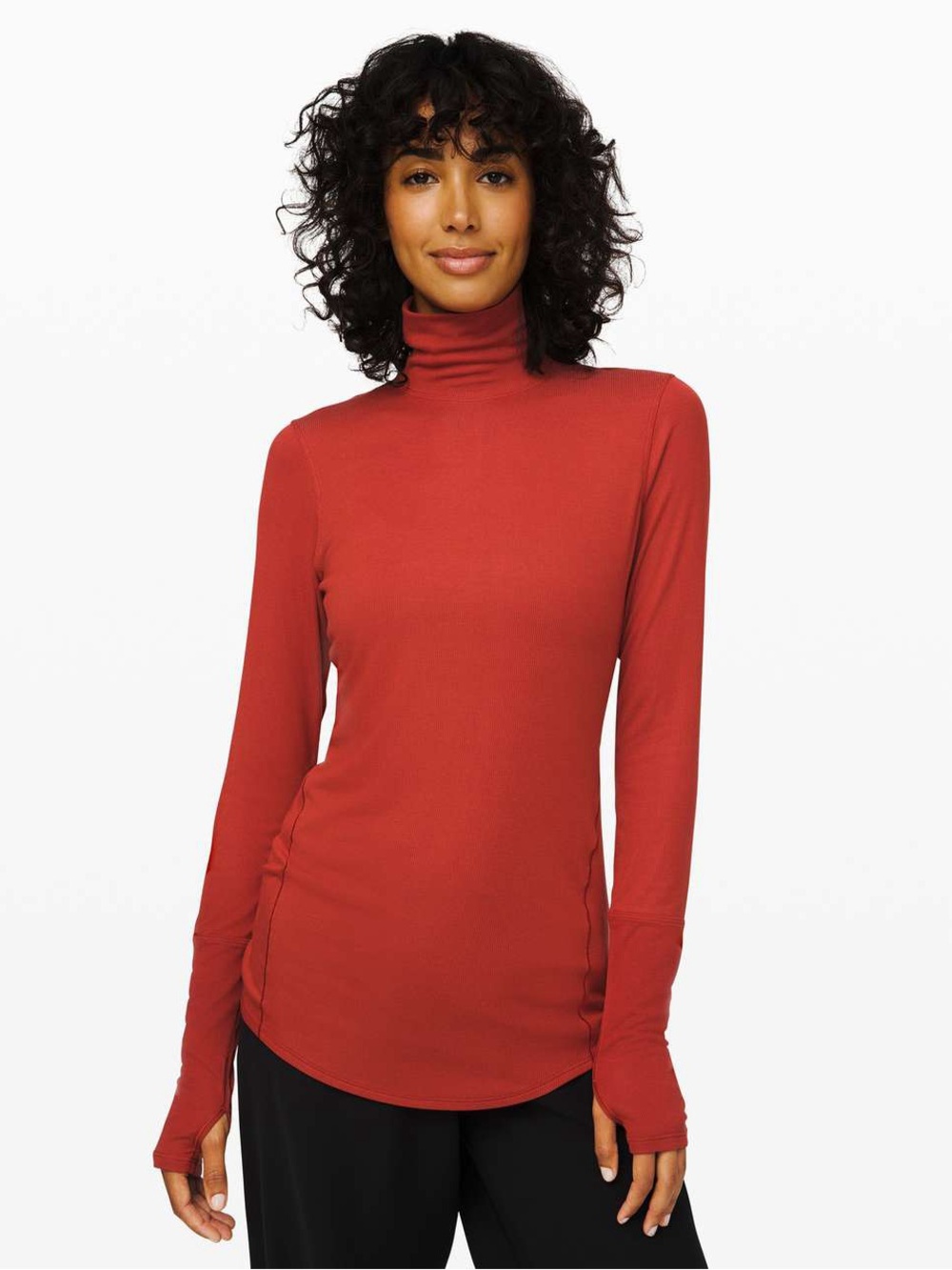 Lululemon Size 4/6 Full Day Ahead Turtleneck